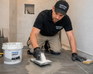 Tiling and Grouting